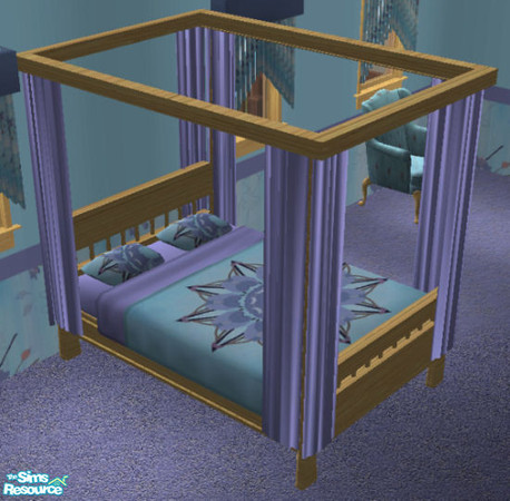 Sims 2 — TC 50 - Harrison Bedroom Recolor - Bed  by jennikj — TC 50 Bed recolor
