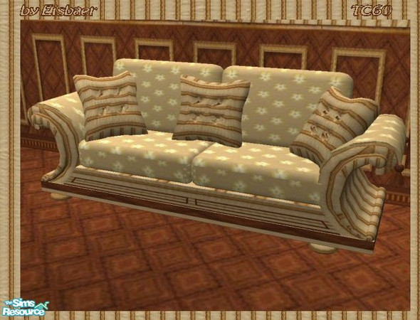 Sims 2 — Corbinian Saga TC60 - Sofa by Eisbaerbonzo — Light and friendly version of the Saga sofa
