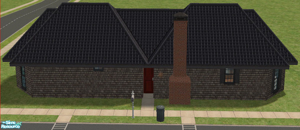 Sims 2 — 1 Long Lane by andi and grim — this is a set of houses I am working on, Long lane. It is small but pricey seeing