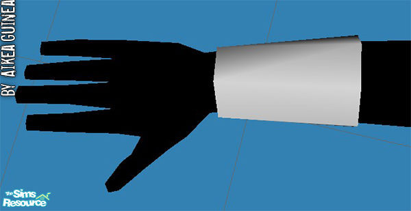 Sims 2 — Right Hand Bracelet for Adult Males - Mesh AG97 by aikea_guinea — Base game compatible, recolors welcome.
