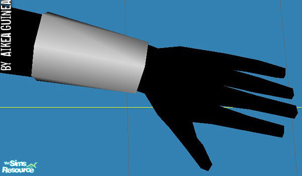 Sims 2 — Left Hand Bracelet for Adult Males - Mesh AG96 by aikea_guinea — Base game compatible, recolors welcome.