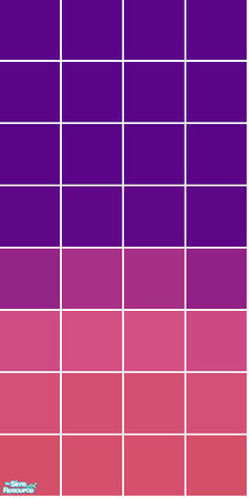 Sims 2 — Cocktail Tile Set - Pink Wall by s00z — 