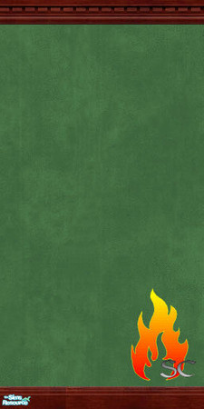 Sims 2 — Green Textured with Cherry by scfiregirl25 — SCFireGirl Creations