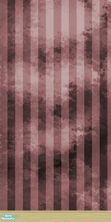 Sims 2 — ASMP: Gloomy Stripes Red by simmyfan2852 — Part of the Autumn Stuff Mini Pack Wall Set