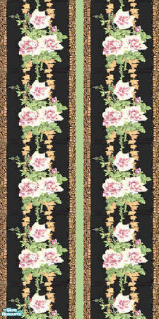 Sims 2 — Lacey Victorian Rose13 by mackey2269 — A beautiful Victorian wallpaper! Thanks for downloading and please rate!