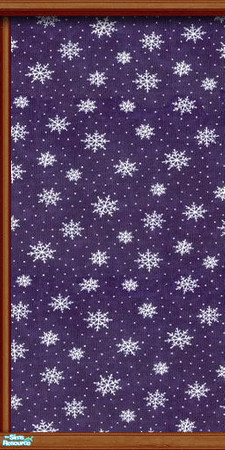 Sims 2 — am_winter_05 by Cruella — Winter snowflake wallpaper.