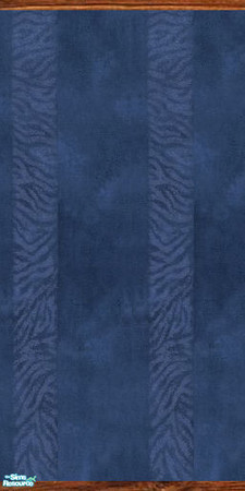 Sims 2 — Tiger Stripe Wallpaper - Blue by fionnababygirl — for the wild at heart sim, by fionnababygirl