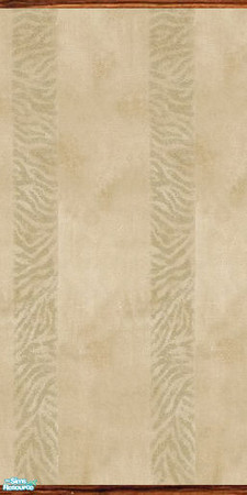 Sims 2 — Tiger Stripe Wallpaper - Beige by fionnababygirl — for the wild at heart sim, by fionnababygirl