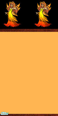 Sims 2 — Neopets - Fire Fairy - Light Orange by fionnababygirl — Part of the Neopets fire fairy collection by