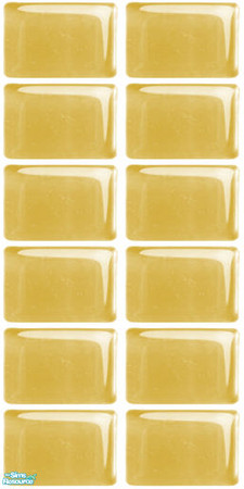 Sims 2 — NK PI Glass Tile Walls - Yellow by MoMama — Yellow glass tile will spruce up your kitchen or bath.