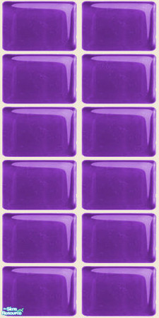 Sims 2 — NK PI Glass Tile Walls - Purple Lights by MoMama — Purple Lights glass tile will spruce up your kitchen or bath.
