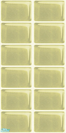 Sims 2 — NK PI Glass Tile Walls - Pale Yellow by MoMama — Pale Yellow glass tile will spruce up your kitchen or bath.