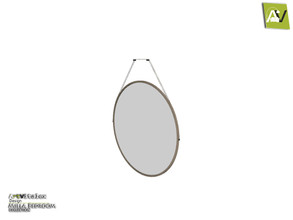 Sims 3 — Milla Circle Mirror by ArtVitalex — - Milla Circle Mirror - ArtVitalex@TSR, Oct 2020