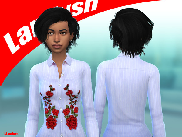 Sims 4 — Landysh-Shirt_01 by Landa-B — (Mesh - base game) (Mesh not required) __________________________ - 14 swatches -