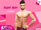 Sims 4 — Super Man Mole by KiiTiis — ~ Super Man Mole ~ Adolescents to seniors Male 3 colors Basic games Localized on the