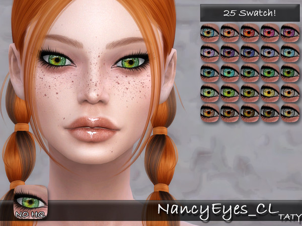 Sims 4 — [Ts4]Taty_NancyEyes_CL by tatygagg — - Female, Male - Human, Alien - Toddler to Elder - Hq Compatible