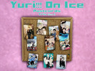 Sims 4 — Yuri!!! On Ice: Postcards - Trio (Set 1) by LuckiSelki — Postcards featuring three of our favourite anime ice