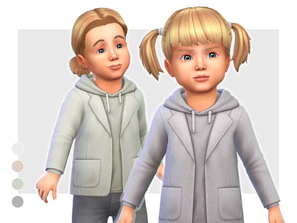 The Sims Resource - Cozy Toddler Hoodie Jacket 01