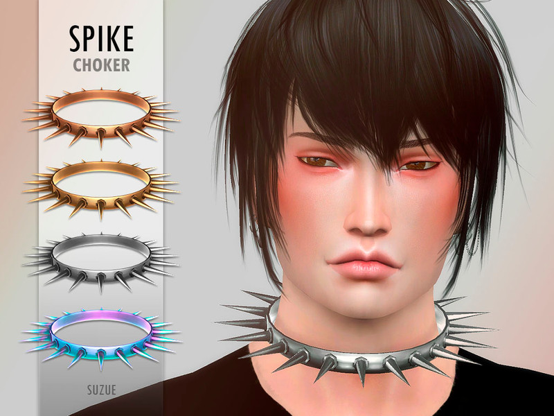  - Spike anime hair mods sims 4