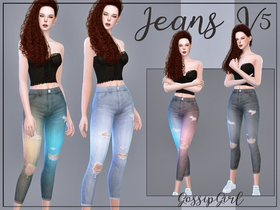The Sims Resource - Jeans V5