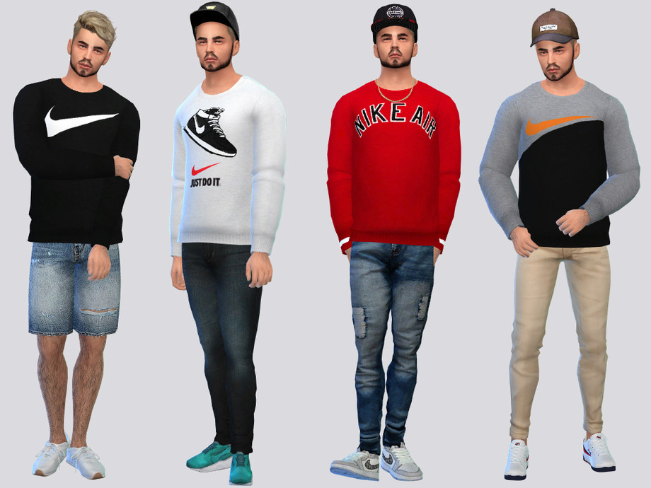 The Sims - NIKE Basic Sweatshirts