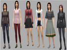 Sims 4 — Alex Daddario by Jonashley — This is a sim of Alex Daddario 