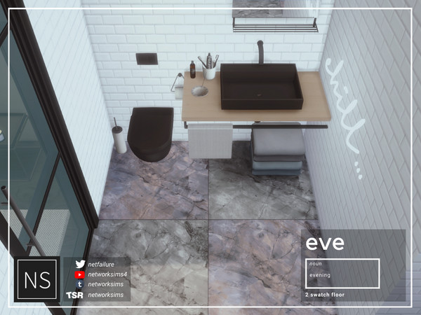 Sims 4 — Eve Marble Flooring - Networksims by networksims — Please send me any questions about the item itself or other