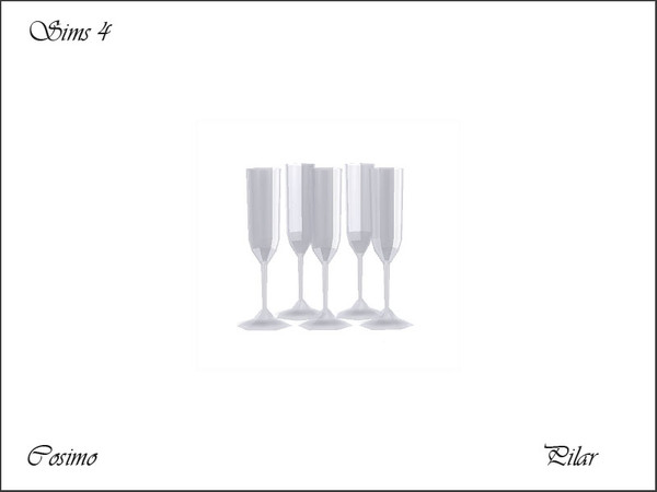 Sims 4 — Cosimo Glass by Pilar — Cosimo Glass.