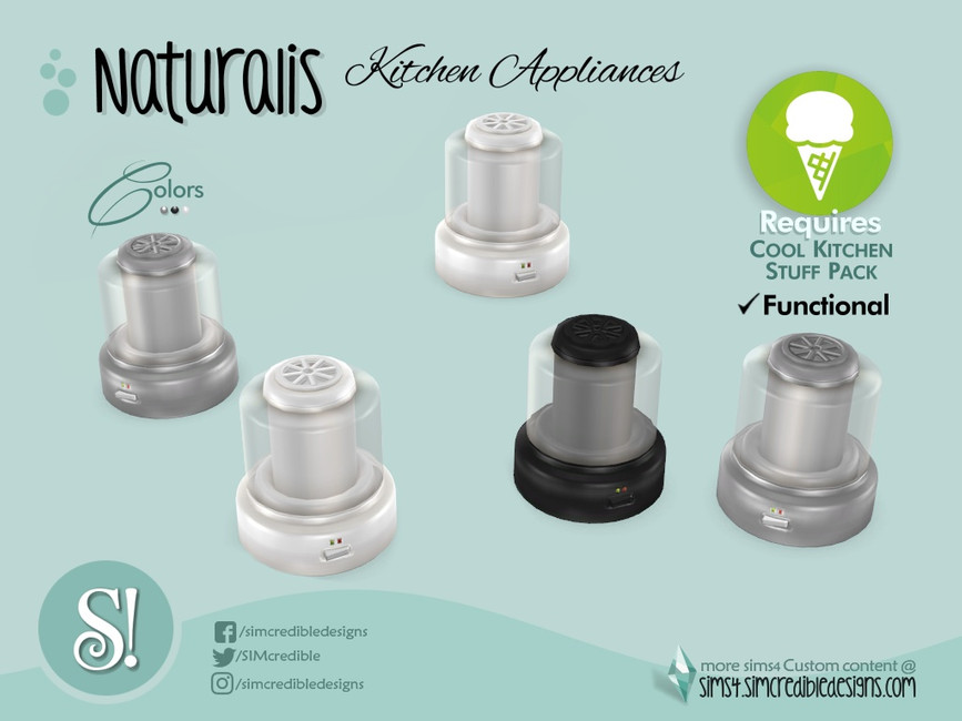 The Sims Resource Naturalis Icecream machine requires COOL KITCHEN