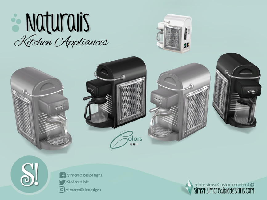 The Sims Resource Naturalis coffee maker