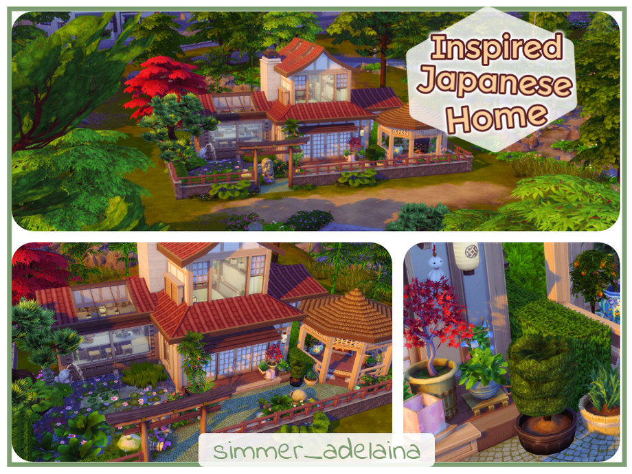 The Sims Resource - Inspired Japanese Home