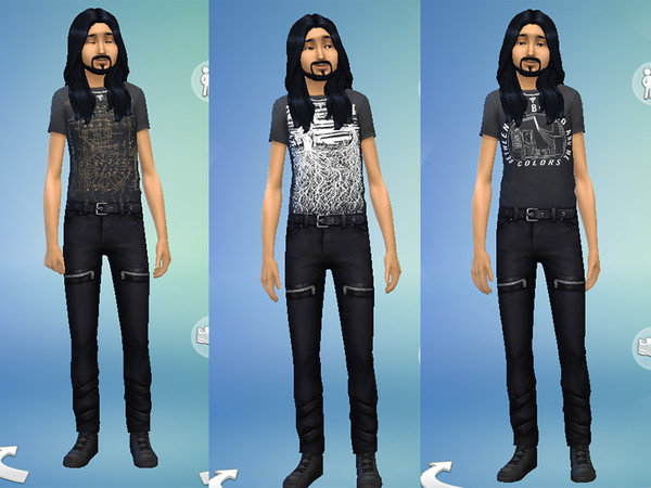 Sims 4 — Between the Buried and Me Shirts by Lord_Vortranox — This is a collection of 5 merch shirts for the band Between