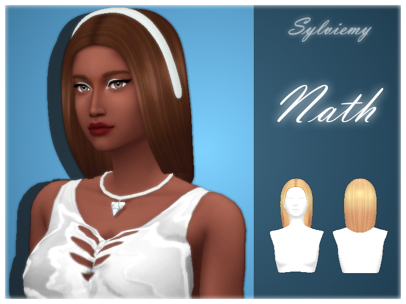 forfatter Afvist grænse The Sims Resource - Nath Hairstyle Accessory
