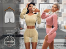 Sims 4 — Camuflaje - Snow Set (Shorts) by Camuflaje — ** Part of the set ** * New mesh * Compatible with the base game *