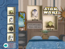 Sims 4 — Star Wars Untoppleable Wall Decals by Kimbish — If roughhousing has reached a fever pitch in the playroom, it