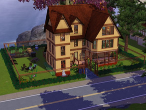 Sims 3 — Victorian Vikki Dollhouse - 3 bedrooms, 3 bathrooms, no CC by BlackPlumbob — This is a lovely victorian house