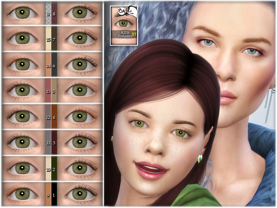 sims 4 big eyelashes