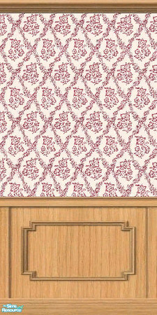 Sims 2 — Red Flowers Wallpaper 6 by Nonny_Rhee — 