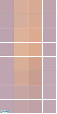 Sims 2 — Bug Tile Set - Pink Wall by s00z — 