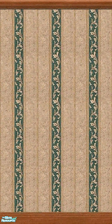 Sims 2 — Green Christmas Scroll 3 by Nonny_Rhee — 