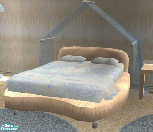 Sims 2 — Vision Bedroom - Bed by Cloisonne — 