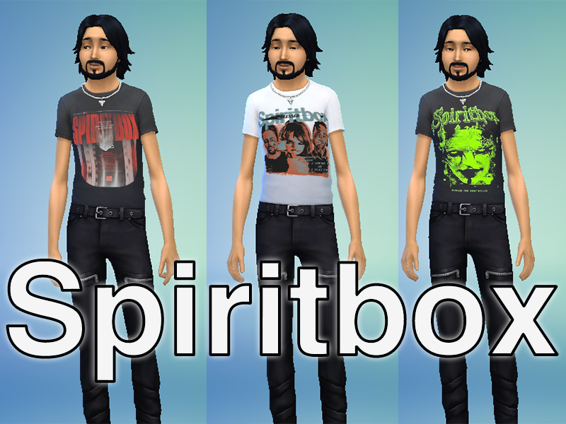 The Sims Resource - Spiritbox Shirts (m)
