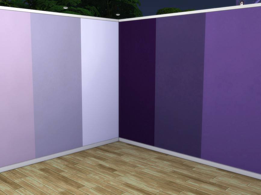 The Sims Resource Roob's Purple Wall Paints