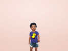 Sims 4 — Toddler T-shirts by lapanen001 — Cute print T-shirts for toddlers