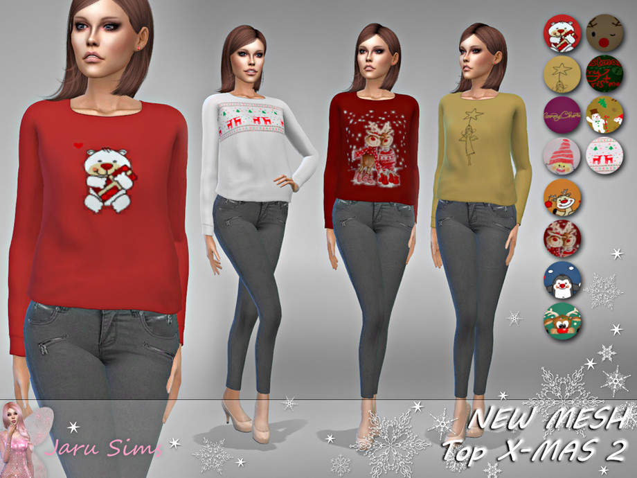 The Sims Resource - Top X-MAS 2 - NEW MESH