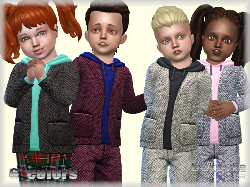 The Sims Resource - Tweed Jacket
