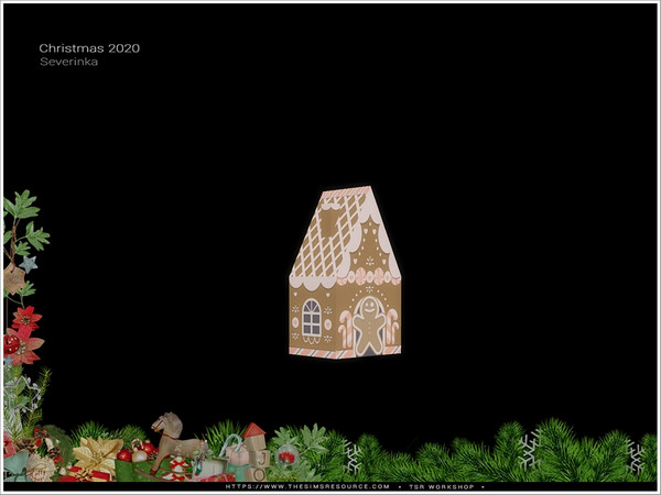 Sims 4 — [Christmas2020] - house decor 02 by Severinka_ — House decor 02 From the set 'Christmas 2020' Build / Buy