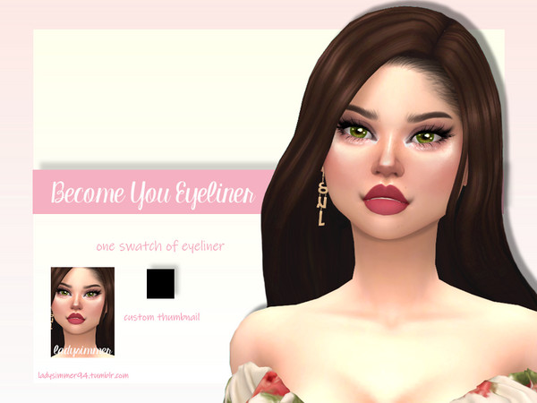 The Sims Resource - Become You Eyeliner