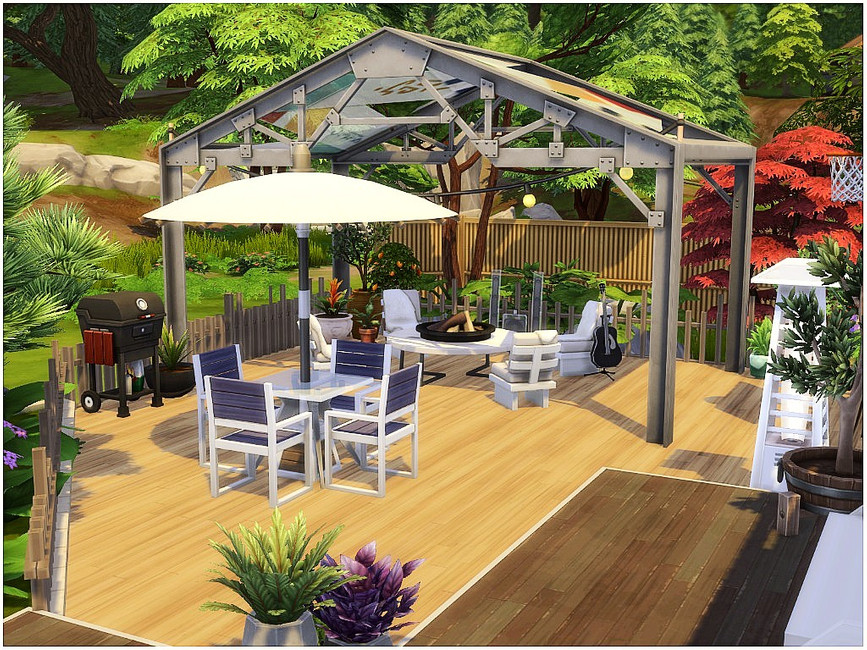 The Sims Resource Rental Cabin