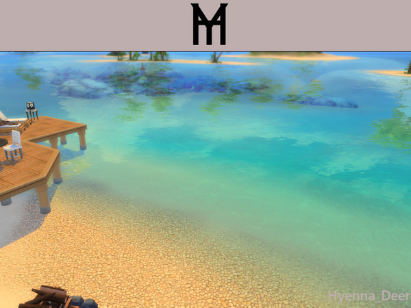 Sims 4 — Realistic Gravel by Hyenna_Deer — Hello, I present to you my new creation! Realistic gravel, useful for